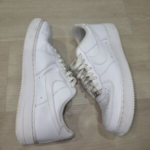 Nike Air Force 1 '07 Sneakers Mens 11 Low Triple White Timeless Shoe CW2288-11